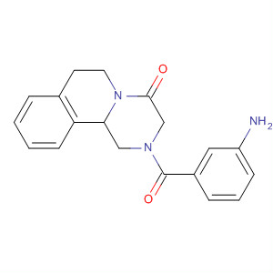 4H-Pyrazino[2,1-a]isoquinolin-4-one,2-(3-aminobenzoyl)-1,2,3,6,7,11b-hexahydro-