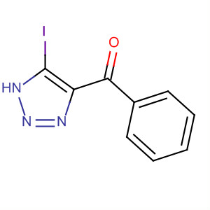 Methanone, (5-iodo-1H-1,2,3-triazol-4-yl)phenyl- molecular structure