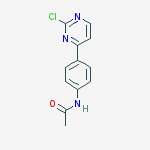N-(4-(2-chloropyrimidin-4-yl)phenyl)acetamide