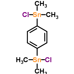 benzene-1,4-diylbis[chloro(dimethyl)stannane]