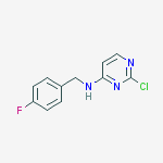 N-(4-fluorobenzyl)-2-chloropyrimidin-4-amine