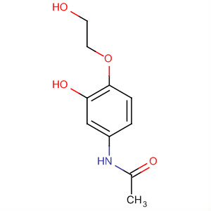 Acetamide, N-[3-hydroxy-4-(2-hydroxyethoxy)phenyl]- molecular structure