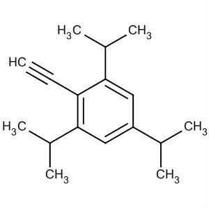Benzene, 2-ethynyl-1,3,5-tris(1-methylethyl)- molecular structure