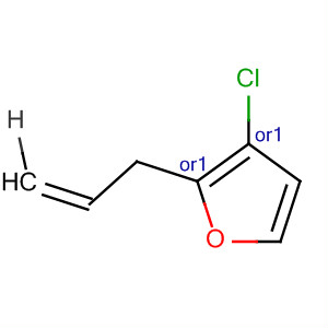 Furan, 3-chlorotetrahydro-2-(2-propenyl)-, cis- molecular structure