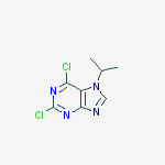 2,6-DICHLORO-7-ISOPROPYLPURINE> 95% molecular structure
