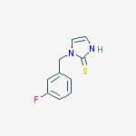 1-(3-Fluorobenzyl)-1,3-dihydro-2H-imidazole-2-thione