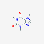 Natural Caffeine Anhydrous molecular structure