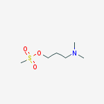 1-Propanol, 3-(dimethylamino)-, methanesulfonate (ester) molecular structure