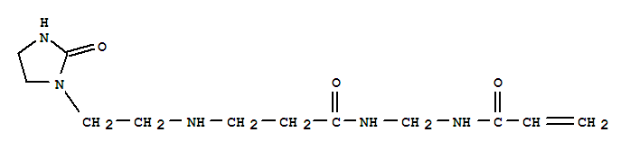 N-[[[1-oxo-3-[[2-(2-oxoimidazolidin-1-yl)ethyl]amino]propyl]amino]methyl]acrylamide