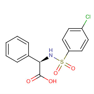 Benzeneacetic acid, a-[[(4-chlorophenyl)sulfonyl]amino]-, (R)-