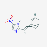 1-METHYL-5-NITRO-2-(TRICYCLO(3.3.1.13,7)DECYLIDENEMETHYL)-1H-IMIDAZOLE