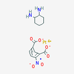 Cyclohexane-1,2-diamine;4-nitrobenzene-1,3-dicarboxylate;platinum(4+)