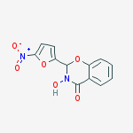 3-hydroxy-2-(5-nitrofuran-2-yl)-2,3-dihydro-4H-1,3-benzoxazin-4-one